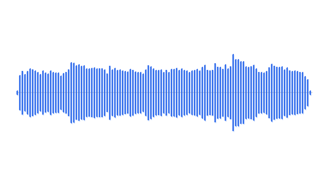 MUNI unconditional generated waveform