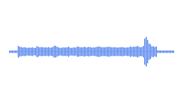 MUNI unconditional generated waveform